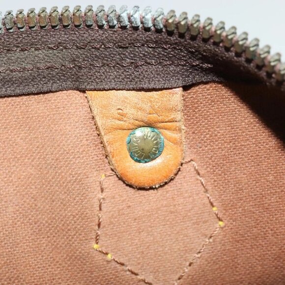 LOUIS VUITTON Monogram Speedy 30 Hand Bag - Picture 15 of 16